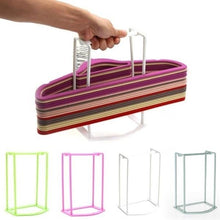 Load image into Gallery viewer, Plastic Hangers Creative Home Finishing Frame Hanger Companion Storage Rack