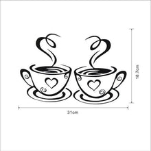 Load image into Gallery viewer, Cafe Wall Stickers