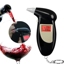 Load image into Gallery viewer, Digital LCD Breath Alcohol Breathalyzer Analyser Tester Test Detector