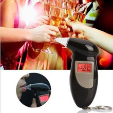 Load image into Gallery viewer, Digital LCD Breath Alcohol Breathalyzer Analyser Tester Test Detector