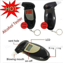 Load image into Gallery viewer, Digital LCD Breath Alcohol Breathalyzer Analyser Tester Test Detector