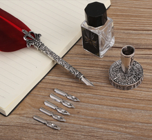 Load image into Gallery viewer, ROYAL™ - Classical Quill Pen Set - Writing Is A Process, a Journey Into Memory and the Soul