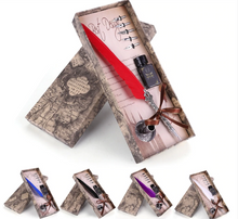 Load image into Gallery viewer, ROYAL™ - Classical Quill Pen Set - Writing Is A Process, a Journey Into Memory and the Soul