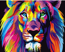 Load image into Gallery viewer, Artistic Lion - Painting By Numbers