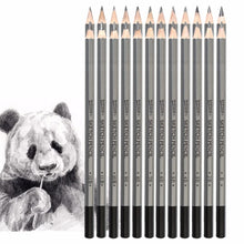 Load image into Gallery viewer, 9H-14B Drawing/Sketching Pencil Set - 12/24 Pcs