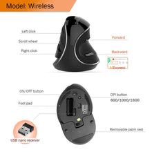 Load image into Gallery viewer, Deluxe Ergonomic Mouse