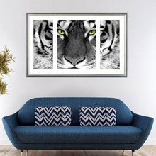 Load image into Gallery viewer, White Tiger - 5D™ Diamond Painting Kit - 3Pcs Canvas