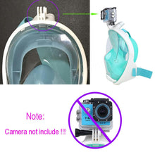 Load image into Gallery viewer, Full Face Snorkeling Mask