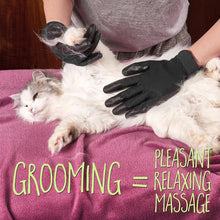 Load image into Gallery viewer, 2018 Pet Shedding Grooming Gloves for Cats, Dogs & Horses