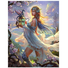 Load image into Gallery viewer, Fairy & Dragon - 5D™ Diamond Painting Kit