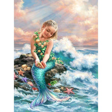 Load image into Gallery viewer, Mermaid Girl - 5D™ Diamond Painting Kit