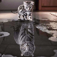 Load image into Gallery viewer, Cat/Tiger- 5D™ Diamond Painting Kit