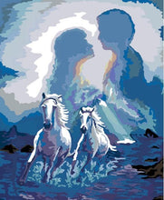 Load image into Gallery viewer, Horse Couple - Painting By Numbers