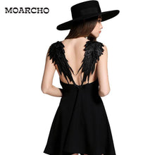 Load image into Gallery viewer, Angel Wing Dresses (White & Black!)