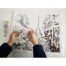 Load image into Gallery viewer, Romantic Paris Landscape- Painting By Numbers