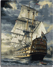 Load image into Gallery viewer, Sailing Boat- Painting By Numbers