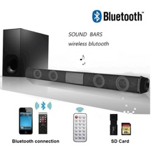 Load image into Gallery viewer, Bluetooth Soundbar Speaker TV Home Theater + Remote Control
