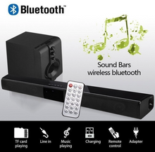 Load image into Gallery viewer, Bluetooth Soundbar Speaker TV Home Theater + Remote Control