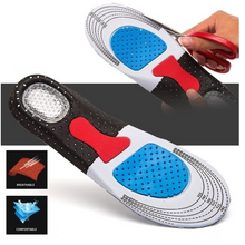 Load image into Gallery viewer, Unisex Silica Gel Orthotic Sport Running Shoes Insoles