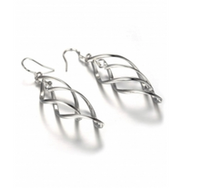 Load image into Gallery viewer, Elegant Silver Plated Dangle Drop Party Earrings