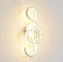 Load image into Gallery viewer, 2019 LED Treble Clef Wall Lamp