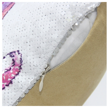 Load image into Gallery viewer, Reversible Unicorn Printed Mermaid Sequins Pillowcase