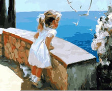 Load image into Gallery viewer, The Little Girl- Painting By Numbers