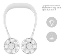 Load image into Gallery viewer, AirCooling™ - Mini Wearable Wireless neckband Fan - Stay Cool Wherever You Are