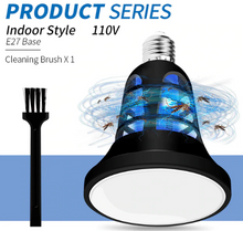 Load image into Gallery viewer, BugDestroyer™ - 2 in 1 LED Mosquito Killer Lamp - Trap and Kill Mosquitoes by 100%