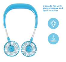 Load image into Gallery viewer, AirCooling™ - Mini Wearable Wireless neckband Fan - Stay Cool Wherever You Are
