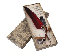 Load image into Gallery viewer, ROYAL™ - Classical Quill Pen Set - Writing Is A Process, a Journey Into Memory and the Soul