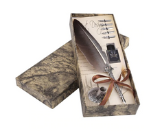Load image into Gallery viewer, ROYAL™ - Classical Quill Pen Set - Writing Is A Process, a Journey Into Memory and the Soul