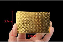 Load image into Gallery viewer, 24k Gold Foil Playing Cards - with Certificate