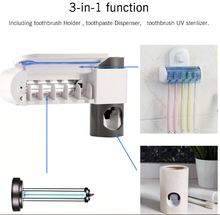 Load image into Gallery viewer, 2019 TeethCarer™ - 2 in 1 Toothbrush Sterilizer & Toothpaste Dispenser - Must-Have Tool for Your Bathroom