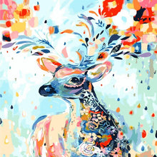 Load image into Gallery viewer, Deer in Dreamland - Painting By Numbers