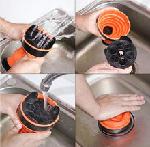 Load image into Gallery viewer, DrainClear™ - Mini High Pressure Sink Plunger - Cleaning out any clogged drain in second