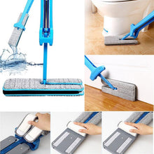 Load image into Gallery viewer, Double Sided Lazy Mop with Self-Wringing Ability