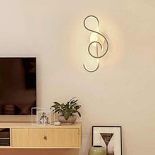 Load image into Gallery viewer, 2019 LED Treble Clef Wall Lamp