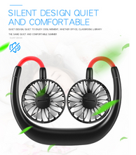 Load image into Gallery viewer, AirCooling™ - Mini Wearable Wireless neckband Fan - Stay Cool Wherever You Are