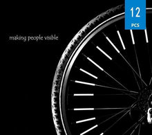 Load image into Gallery viewer, BIKELight™ - Bicycle Wheel Spoke Reflectors - 12 PCS - Making Yourself Visible