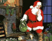Load image into Gallery viewer, The Secret of Santa- Painting By Numbers