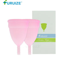 Load image into Gallery viewer, Beautique Menstrual Cup (2-pack, 100% Silicone)