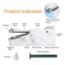 Load image into Gallery viewer, Fsew™ - Mini Portable Handheld Sewing Machines - Making Sewing Very Easy For You
