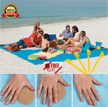 Load image into Gallery viewer, SandFree™ - Sand Free Beach Mat - No More Hassle With Sand and Dust

