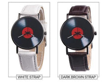 Load image into Gallery viewer, Vinyl Record Watch
