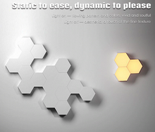 Load image into Gallery viewer, SmartHex™ - Geometry Assembly Smart Night Light - Have Light Your Way
