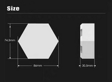 Load image into Gallery viewer, SmartHex™ - Geometry Assembly Smart Night Light - Have Light Your Way
