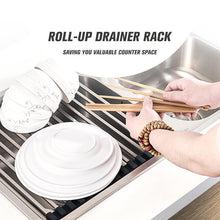 Load image into Gallery viewer, Roll-Up Drainer Rack
