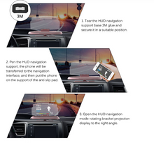 Load image into Gallery viewer, HitTheRoad™ - 2-IN-1 Wireless Charging HUD Car Navigator - The Last Navigator You Will Use
