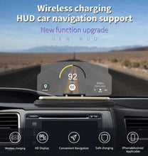 Load image into Gallery viewer, HitTheRoad™ - 2-IN-1 Wireless Charging HUD Car Navigator - The Last Navigator You Will Use
